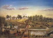 Attack at Seminary Ridge,Gettysburg unknow artist